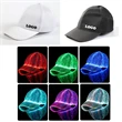 Glowing Optical Fiber LED Baseball Cap Luminous Hip Hop Hat