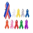 Custom Awareness Ribbons with Pins