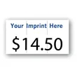 Labels - Pricing, Imprinted