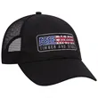 Promo Cotton Blend Twill 6 Panel Mesh Back Trucker Hat