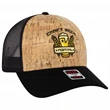 6 Panel Cork Mesh Back Baseball Cap