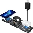3 in 1 Portable Magnetic Triple Wireless Charger