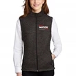 Port Authority Ladies Sweater Fleece Vest with Chevy Logo