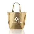 Non-Woven Opulent Metallic Tote Bag (1 Color)