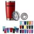 20 Oz Double Wall Vacuum Stainless Steel Tumbler With Lid