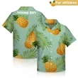 FULL COLOR DYE SUBLIMATION HAWAIIAN SHIRT-YOUTH SIZE