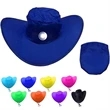 Folding Polyester Cowboy Hat