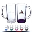 16 oz. Multicolored Bottom Beer Glasses