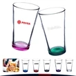 16 oz. Libbey Colored Bottom Beer Glasses