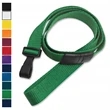 5/8" Blank Breakaway Lanyards with Wide Plastic Hook
