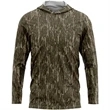 Mossy Oak® Men's 4.4 Oz. Polyester Interlock Hooded T-Shirt