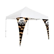 60"x82" Tent Corner Banner - 600D Canvas