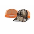 Solid Color Mesh Back Camo Cap