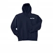 Navy Pullover Hooded Sweatshirt