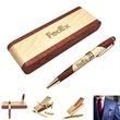 Woodland Elite Collection Dual Pen & Case Set