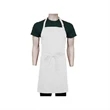 Spun-Polyester Adjustable Bib Apron With Pockets