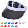 Plastic Clear Sun Visors