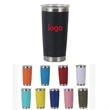 20 Oz Double Layer Stainless Steel Tumbler With Lid