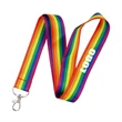 LGBT Progress Pride Flag Rainbow Lanyard