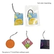 Car Air Freshener Hanging Incense Chips Full Color Imprint