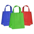 Promotional Non-Woven Grocery Tote Bag (13" W x 15" H x10"D)