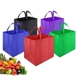 Promotional Non-Woven Grocery Tote Bag (15" W x 13" H x10"D)