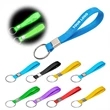 Luminous Silicone Bracelet Keychain