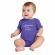 Samaritas Infant Short Sleeve Baby Rib Bodysuit