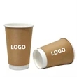 Kraft Paper Hot Coffee Cups