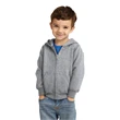 Port & Co Toddler Core Fleece Full-Zip Hooded Sweatshirt.