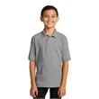 Port & Co Youth Core Blend Jersey Knit Polo.