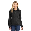 Port Authority Women's Sweater Fleece Jacket.