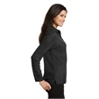 Port Authority Women's Silk Touch Long Sleeve Polo.
