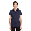Port Authority Women's Short Sleeve SuperPro Twill Shirt.