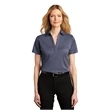 Port Authority Ladies Heathered Silk Touch Performance Polo.
