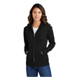 Port & Company Ladies Core Fleece Full-Zip Hooded Sweatshirt