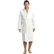 Port Authority Checkered Terry Shawl Collar Robe.