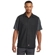 Red Kap Short Sleeve Ripstop Crew Shirt.