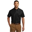 Port Authority Short Sleeve Carefree Poplin Shirt.