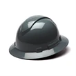 Pyramex Ridgeline 4-Point Ratchet Full Brim Hard Hat