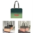 Gradient Reusable Waterproof Non Woven Tote Bag With Handle