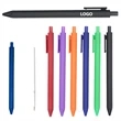 Bright Solid Color Gel Soft Plastic Ballpoint Pen