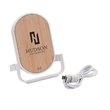 Qi Certified Bamboo Phone Charger Stand