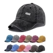 Washed Plain Baseball Cap