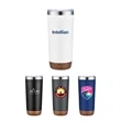 22 Oz. Vacuum Tumbler with Cork Bottom