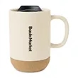 Valo Ceramic Lidded Mug - 14 Oz.