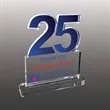 Number Twenty-Five Shaped Acrylic Award - Ultra Vivid Color