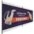 5' x 12' Premium Polyester Mesh Banner
