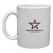11 OZ White Mug Full Color -- UA