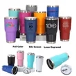 30 oz Double Wall Stainless Steel Tumbler with Straw Lid